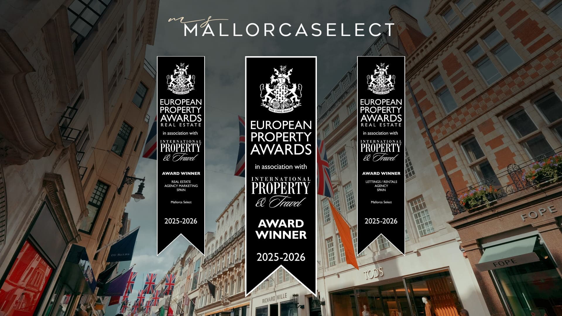 Mallorca Select winner of Best Real Estate Agency Marketing in Spain at International Property Awards 2025